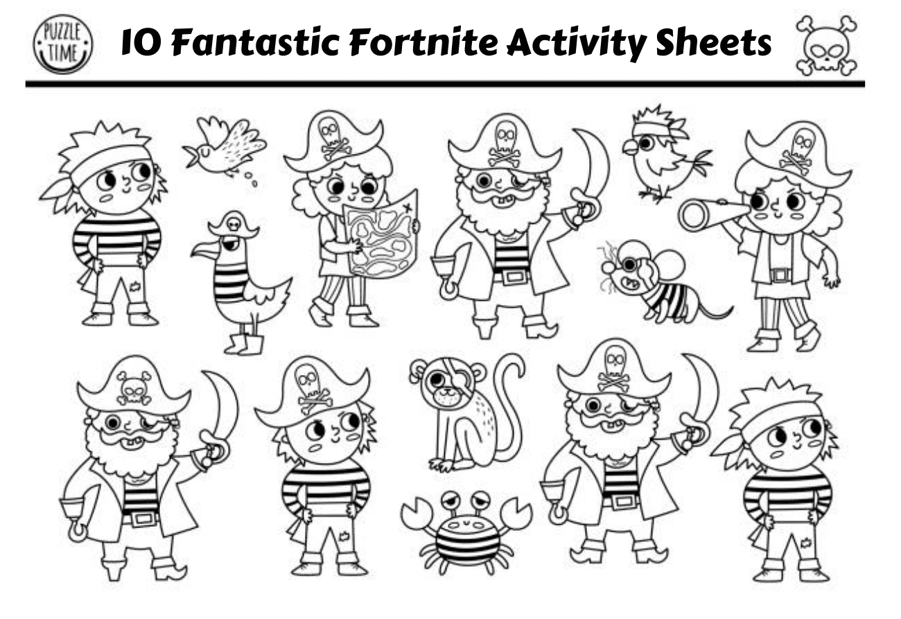 Fortnite Word Search Printable Dances