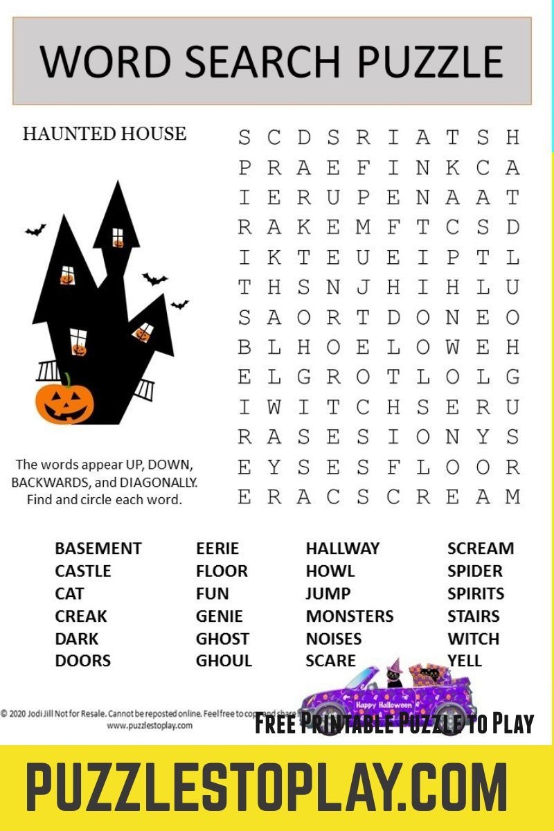 10 Free Halloween Printables Puzzles Ideas Halloween Word Search Word Search Puzzles Halloween Words 10 Free Halloween Printables Puzzles Ideas Halloween Word Search Word Search Puzzles Halloween Words