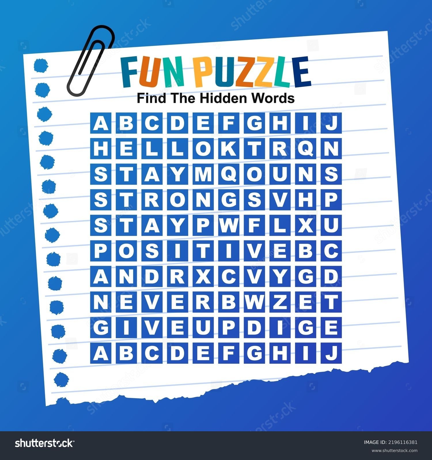 12 Thousand Word Find Puzzle Royalty Free Images Stock Photos Pictures Shutterstock
