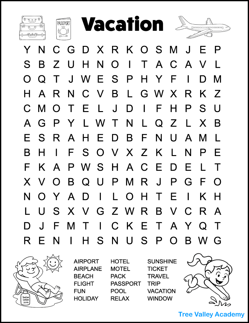 Free Printable Create Your Own Word Search