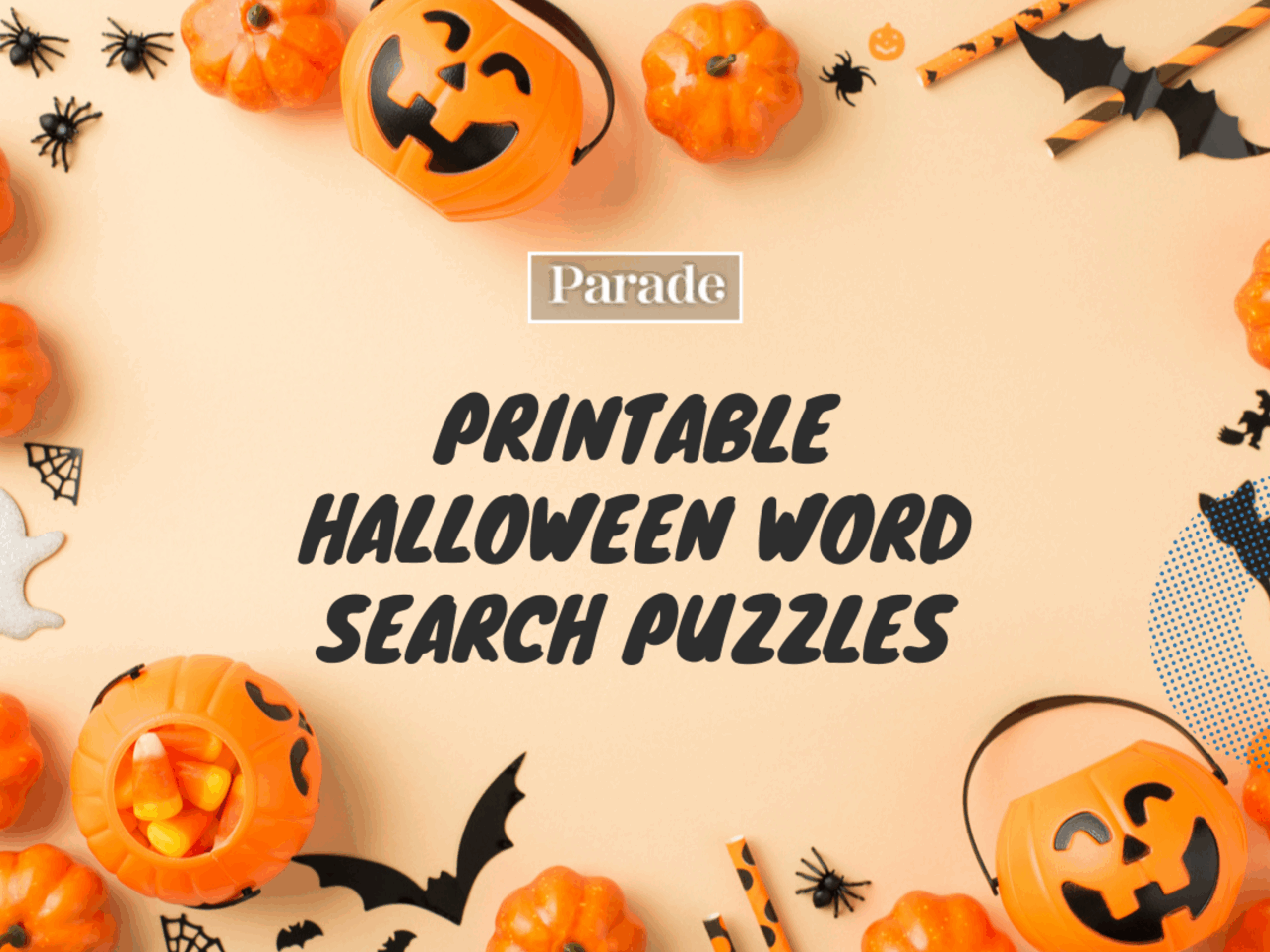 19 free halloween word search printables parade