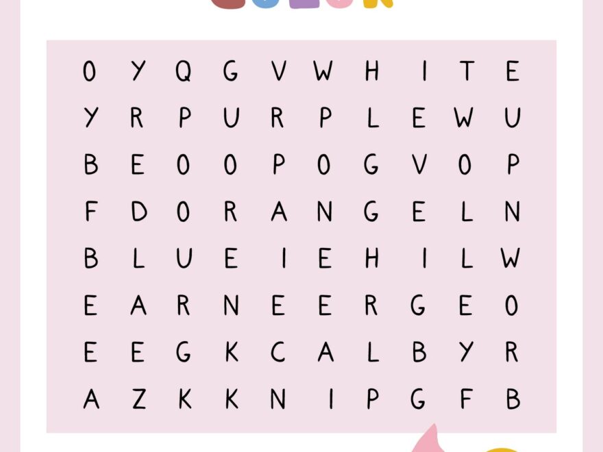 1st Grade Word Search Puzzles 18 Free PDF Printables Printablee