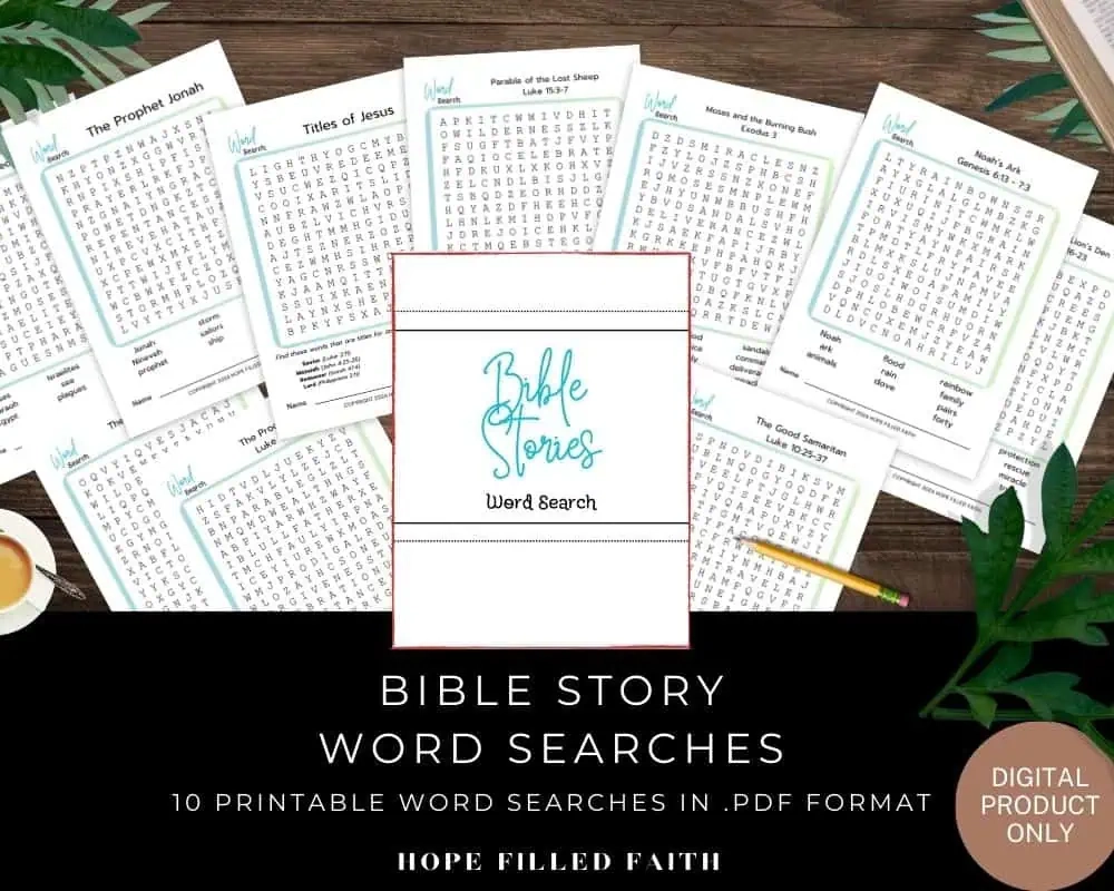 Printable Word Search Bible