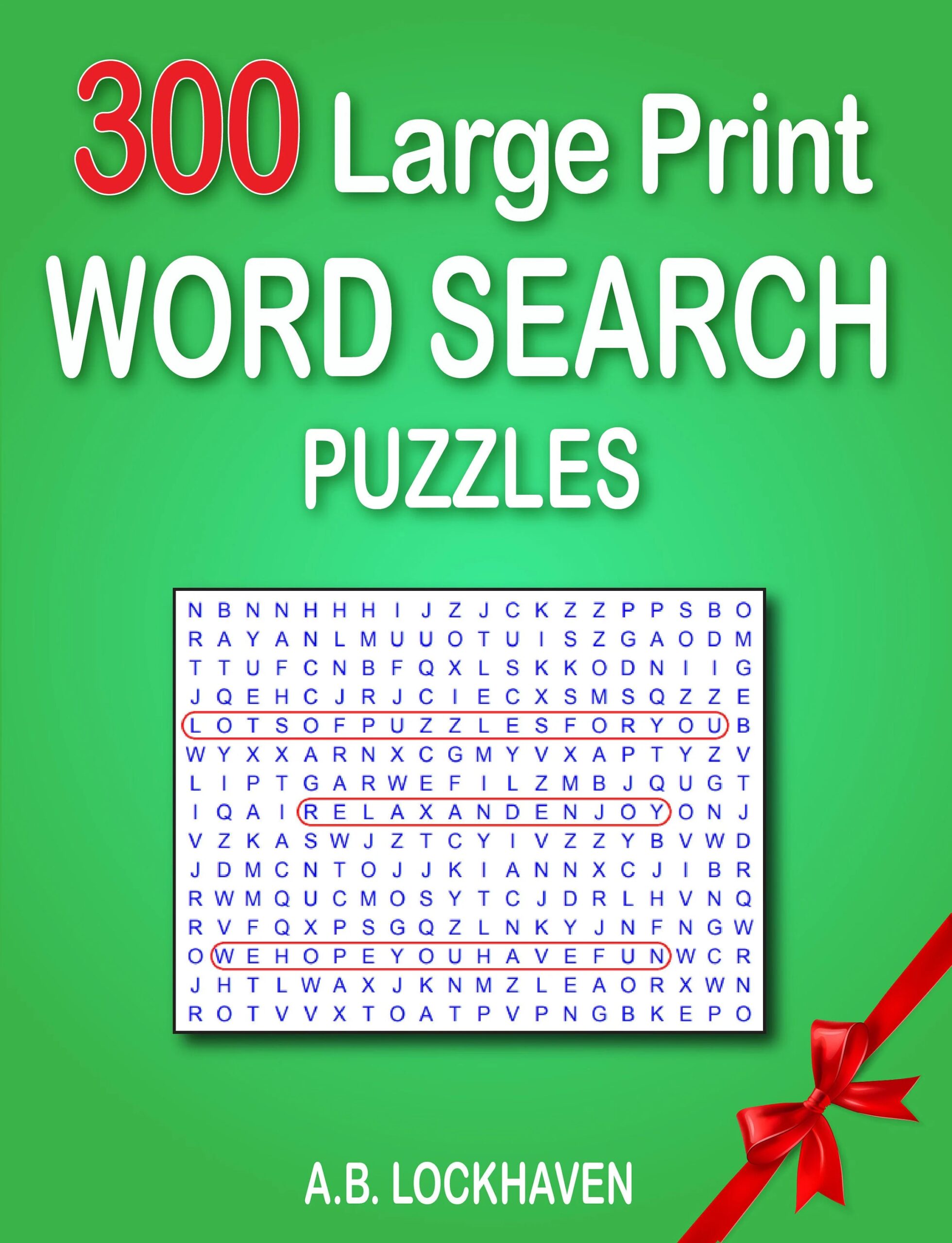 300 Large Print Themed Word Search Puzzles Solutions Included PERSONAL USE ONLY Etsy