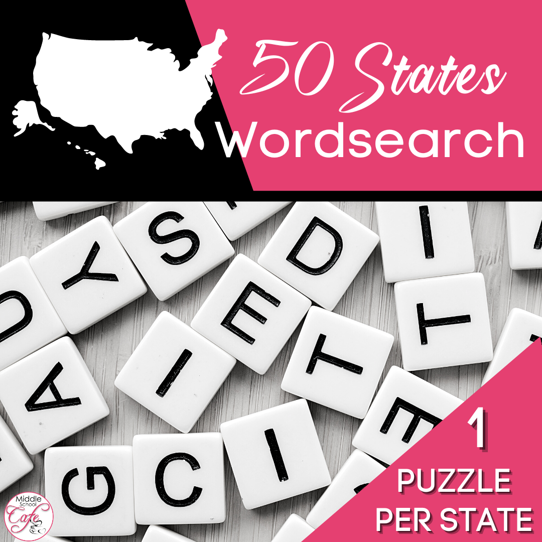 50 US States Word Search Puzzles Classful 50 US States Word Search Puzzles Classful