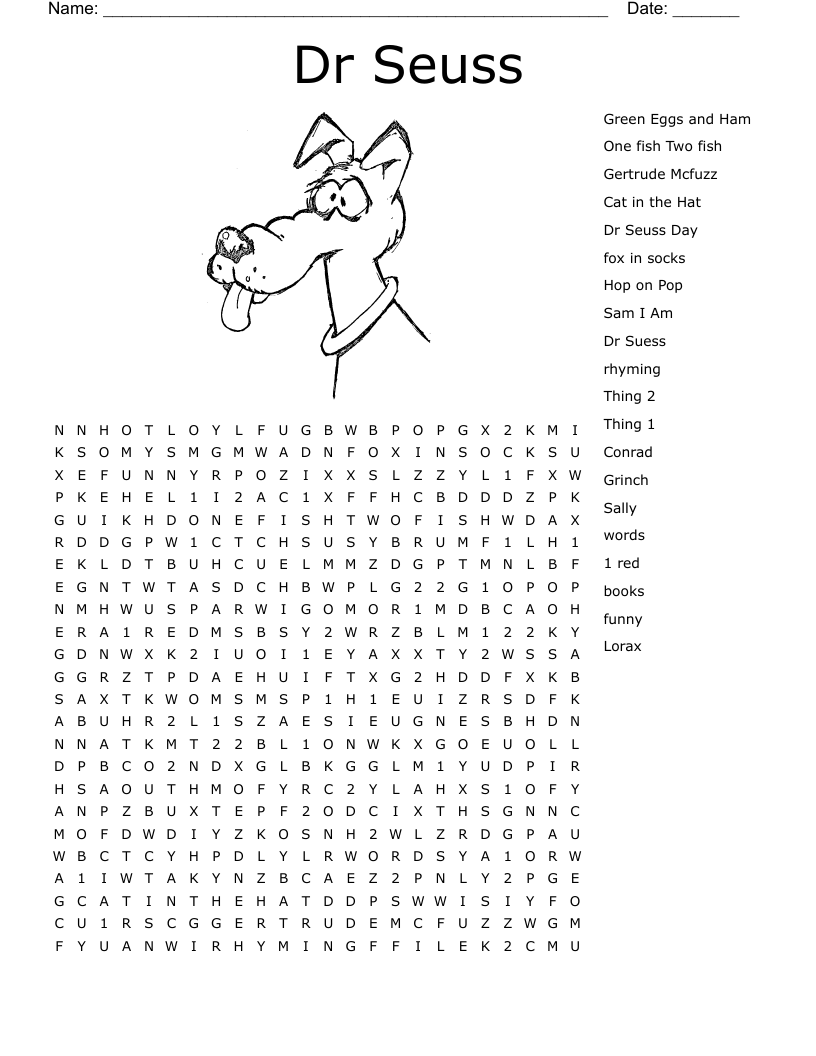 5th Grade Students Word Search WordMint