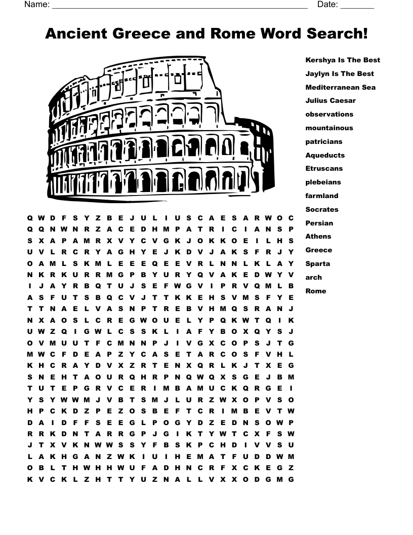 7th Grade Social Studies Notes Word Search WordMint