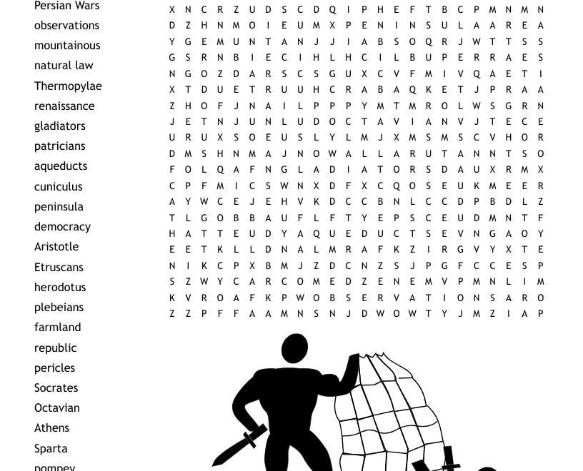 7th Grade Social Studies Notes Word Search WordMint