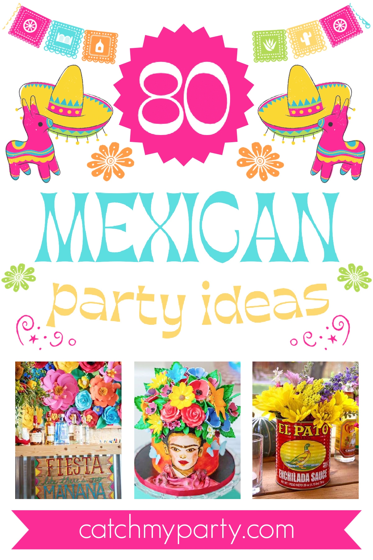 80 fun and colorful mexican themed party ideas catch my party