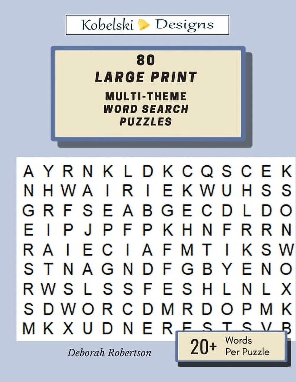 Printable Word Search Puzzles Large Print
