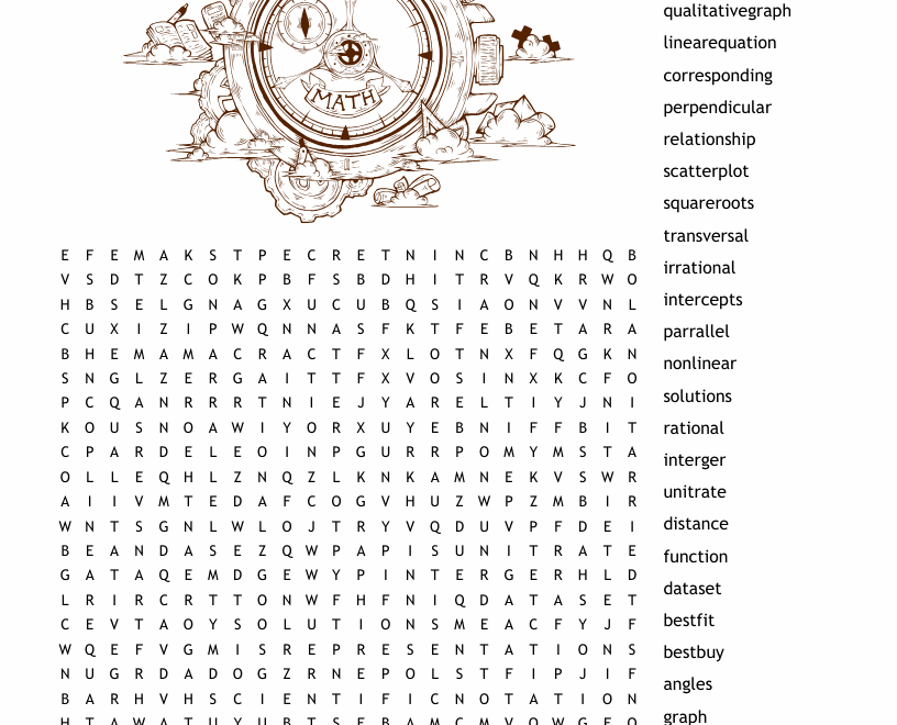 8th Grade And Graduation Word Search WordMint