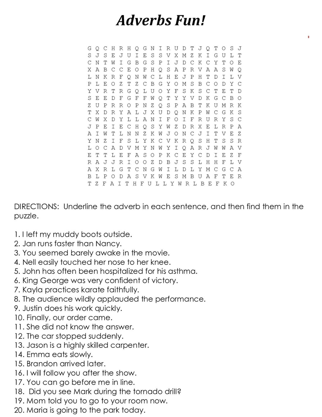 ADVERBS Grammar Middle School 6th Grade 7th Grade 8th Grade Parts Of Speech Homeschool Printable English Curriculum Sentences Etsy ADVERBS Grammar Middle School 6th Grade 7th Grade 8th Grade Parts Of Speech Homeschool Printable English Curriculum Sentences Etsy