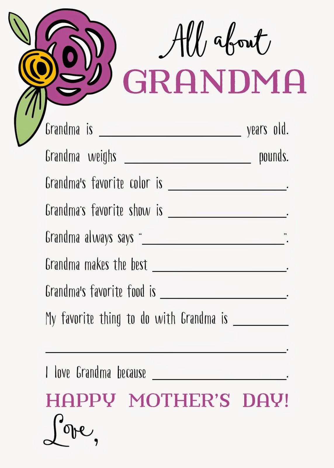 Free Small Word Search Printables For Grandmas