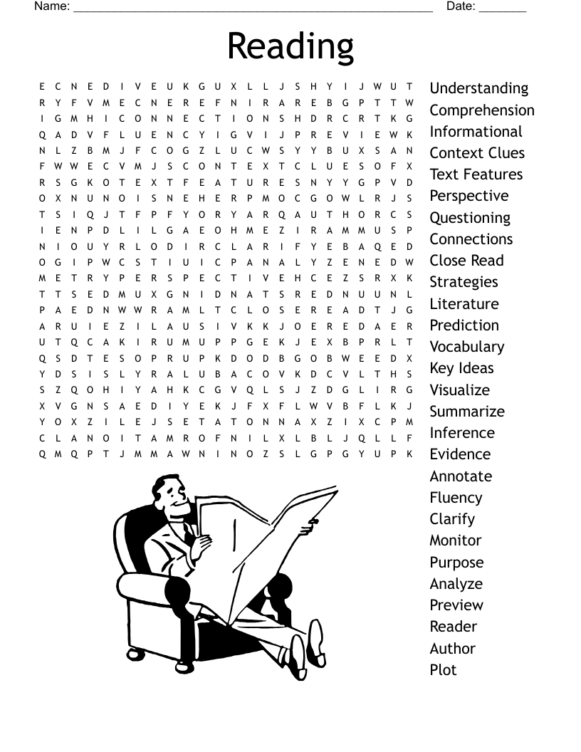 All About Reading Word Search WordMint