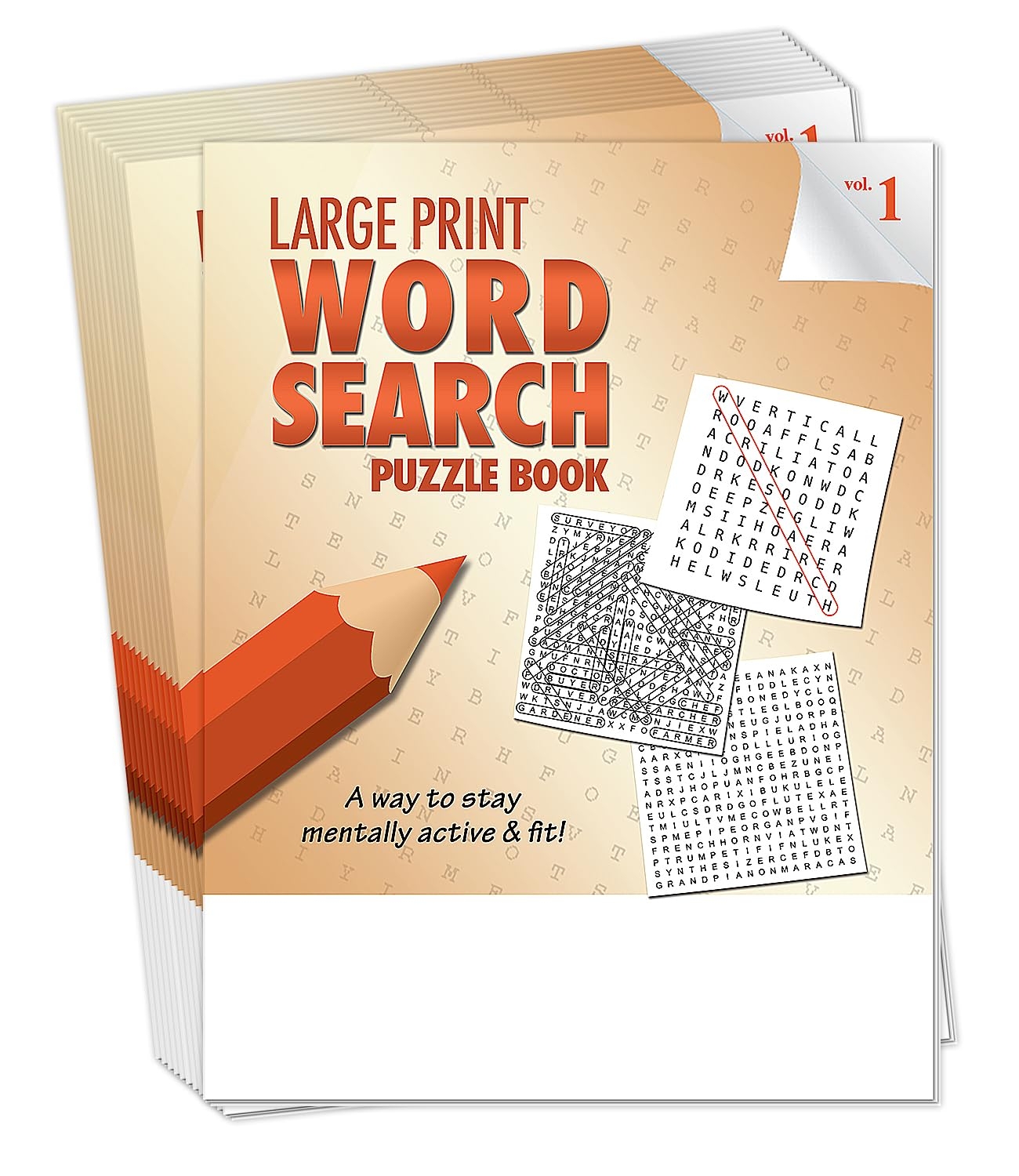 Word Search Senior Large Printable