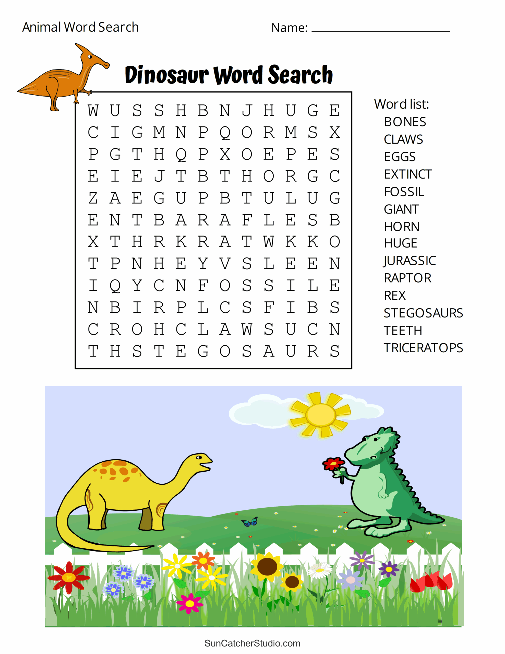 Animal Word Search Free Printable Dog Pet Dinosaur Puzzles Free Printables Monograms Design Tools Patterns DIY Projects