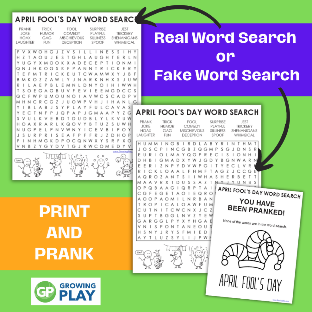 Fake Word Search Printable