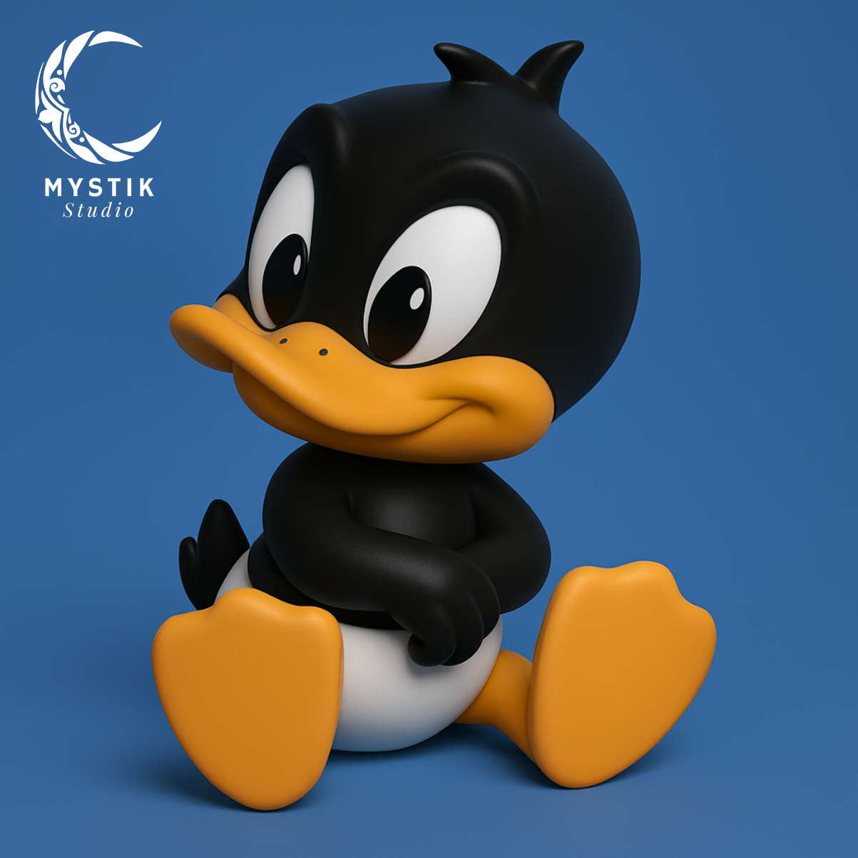  Baby Daffy Duck Pato Lucas Baby Looney Tunes 3D Printable Figure STL File For 3D Printing Cults