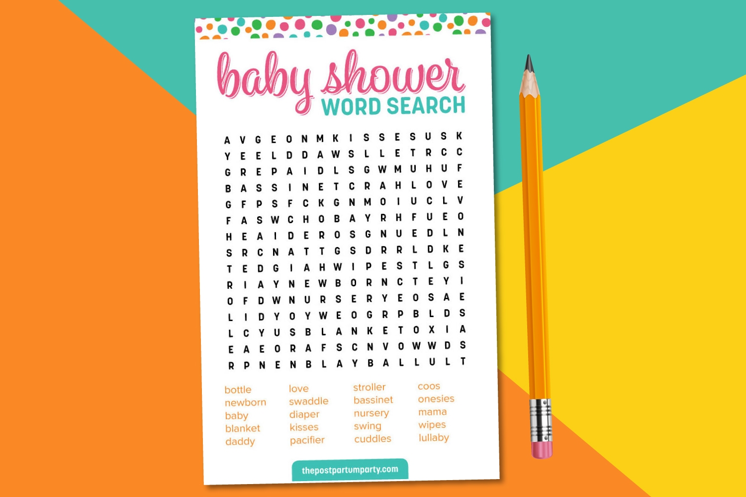 Word Search Free Online Printable