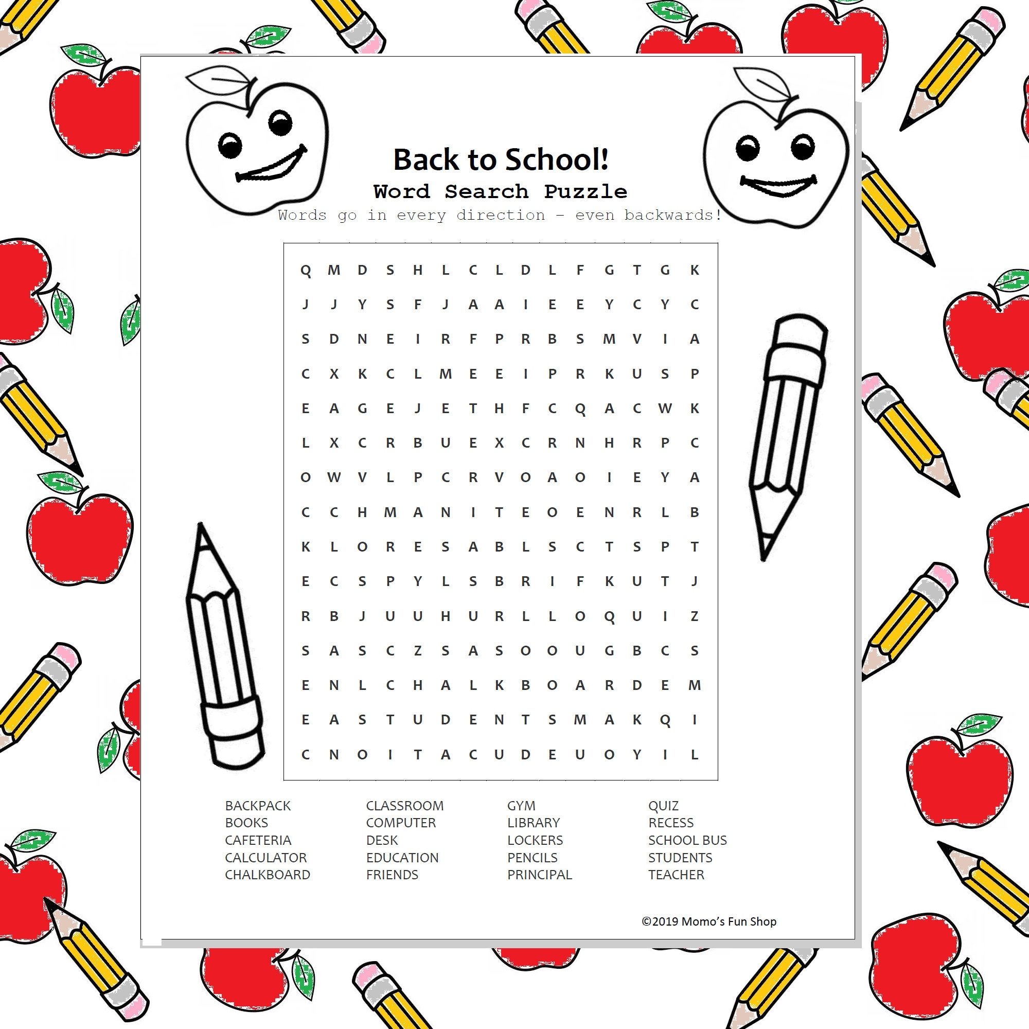 Printable Word Search On Education Printable Word Search On Education