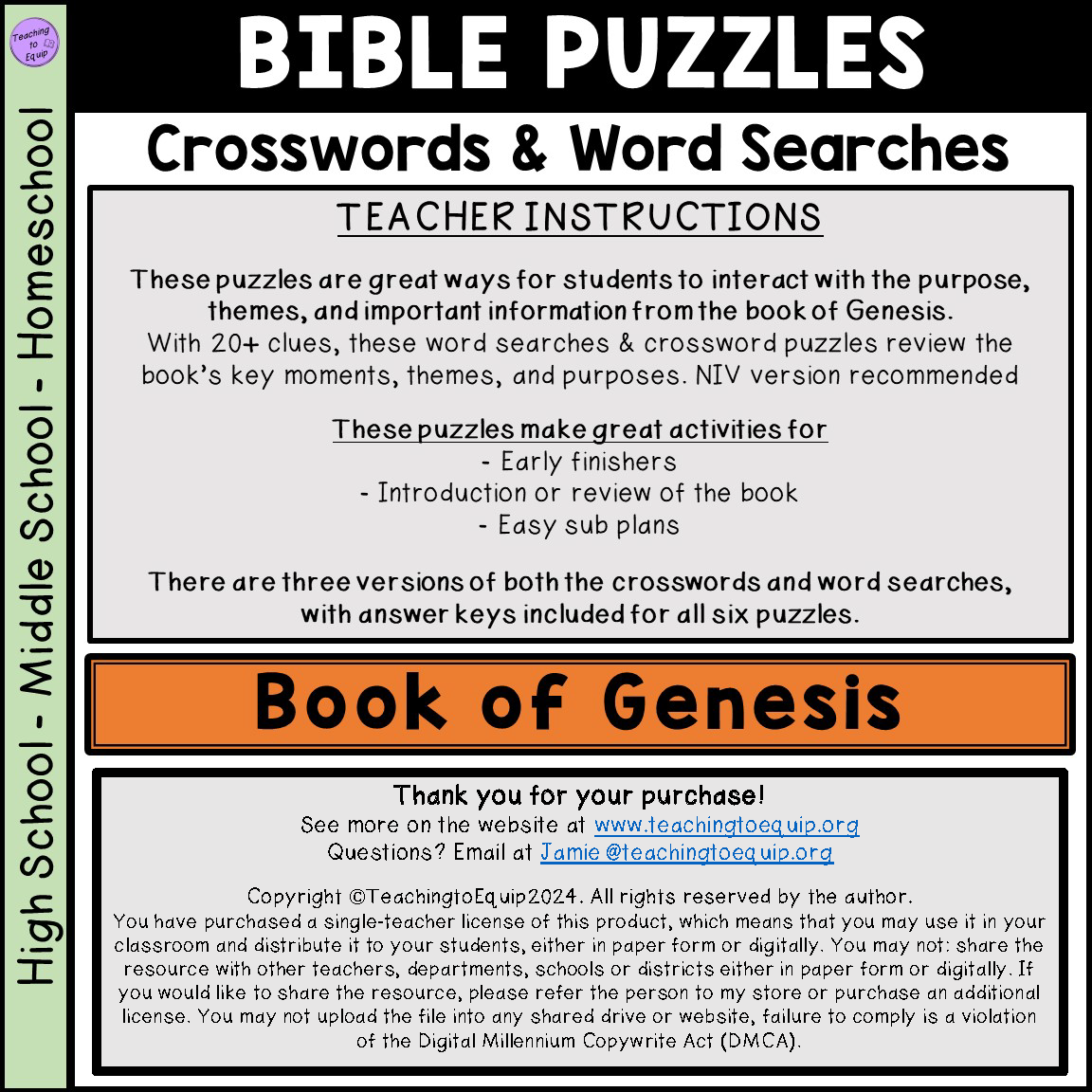 Easy Printable Bible Word Search Puzzles