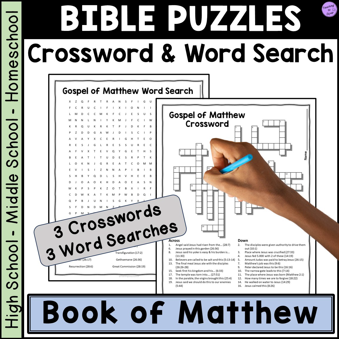 Word Search Printables Book Related