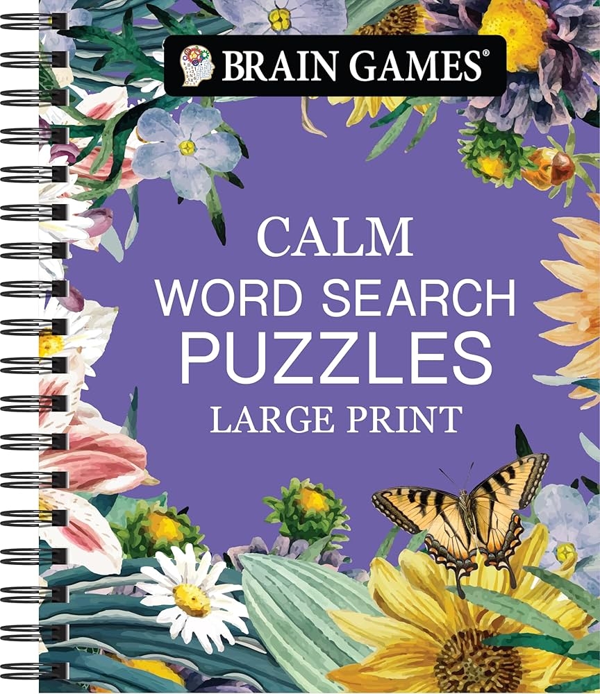 Large Print Printable Word Searches For Adults