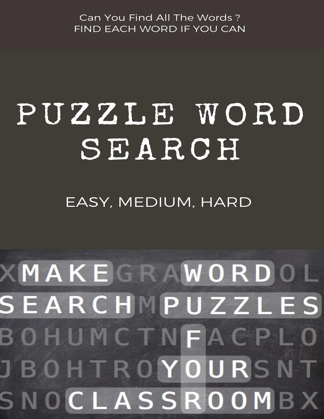 Hard Printable Word Search Puzzles Adult