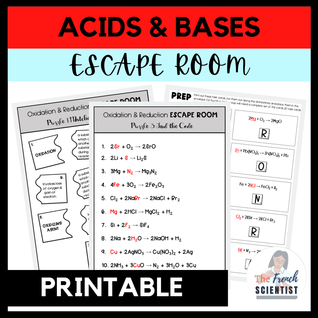 Free Printable Word Search Acids And Bases