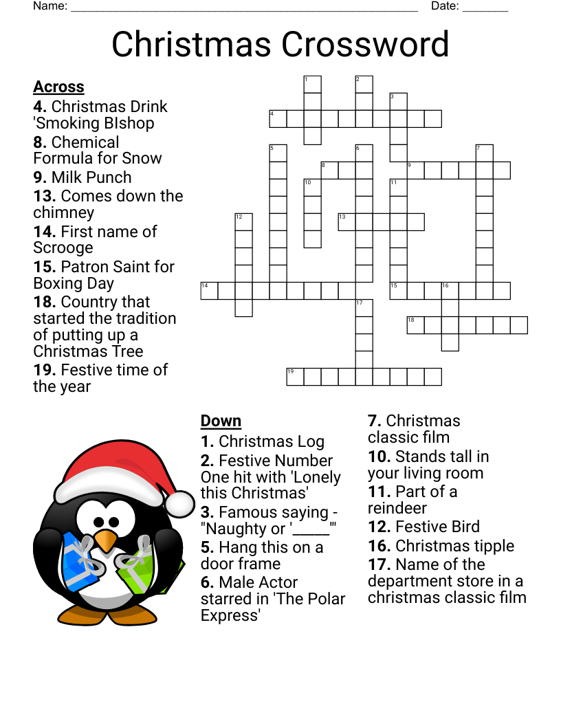 Christmas Food Drink Word Search WordMint