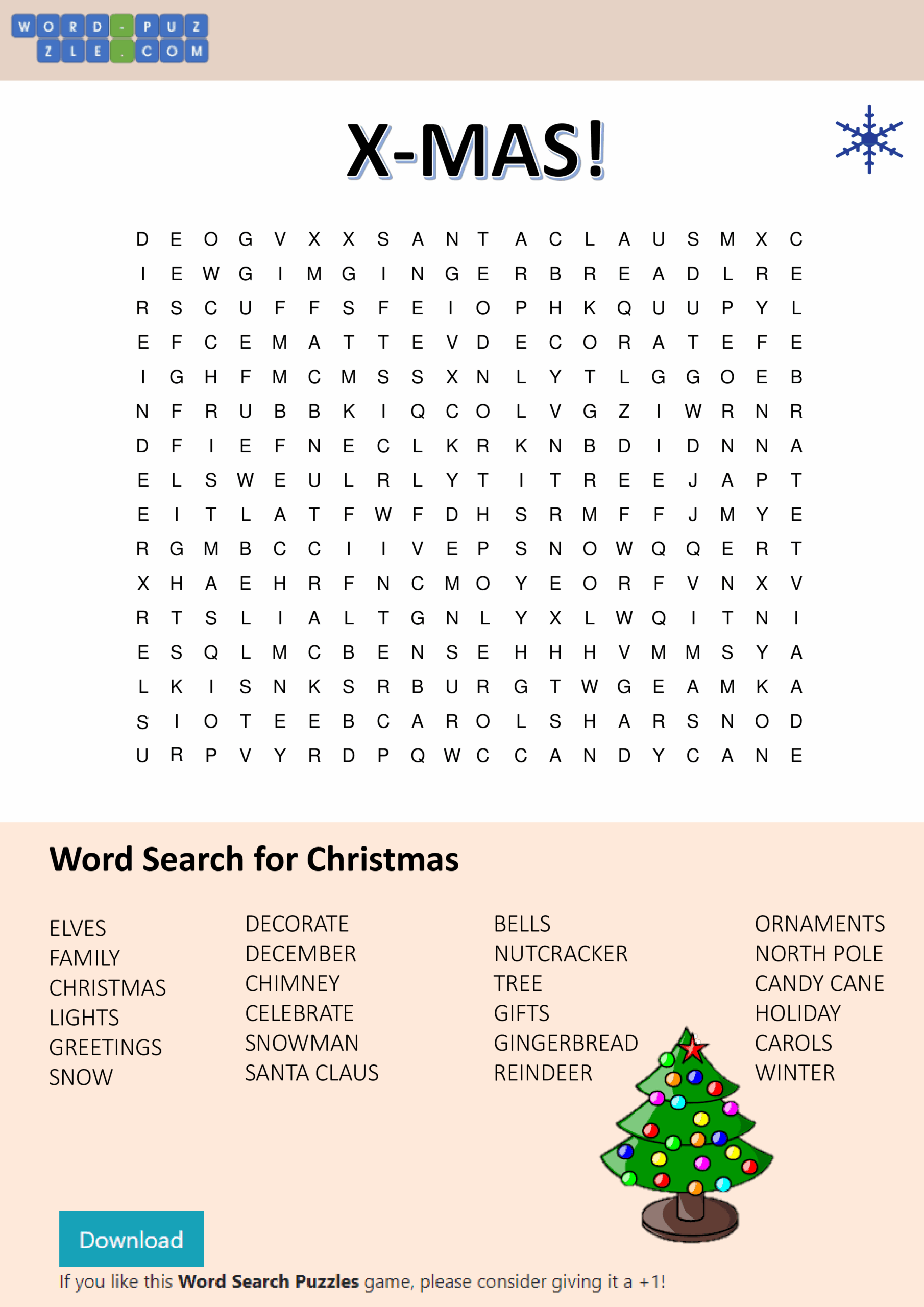 Christmas Word Search Gratis Christmas Word Search Gratis