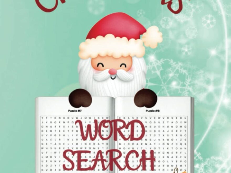 Christmas Word Search Large Print 1200 Christmas Themed Word Search Desertcart Seychelles