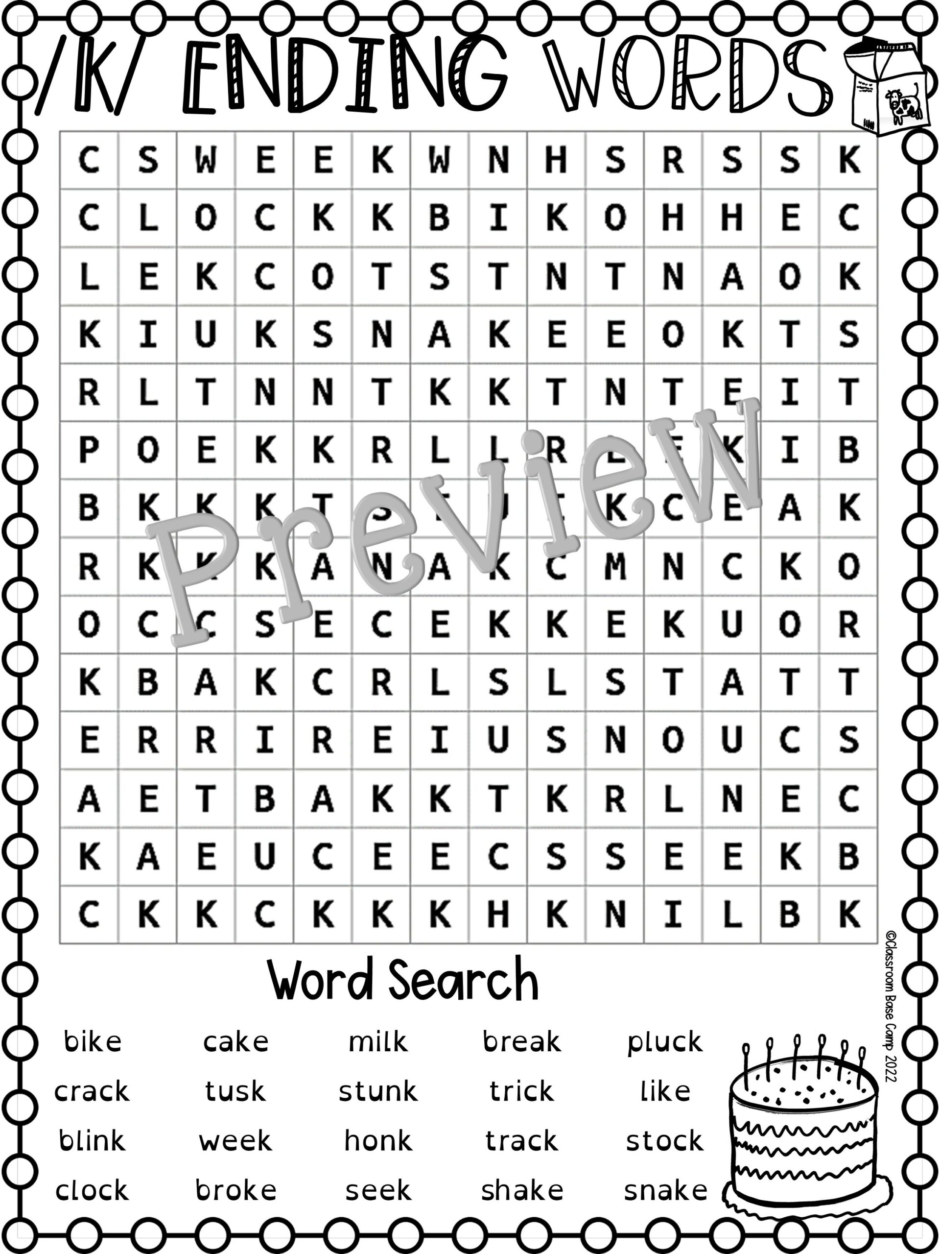 Ck K Or KE Spelling Rules Orton Gillingham Made By Teachers