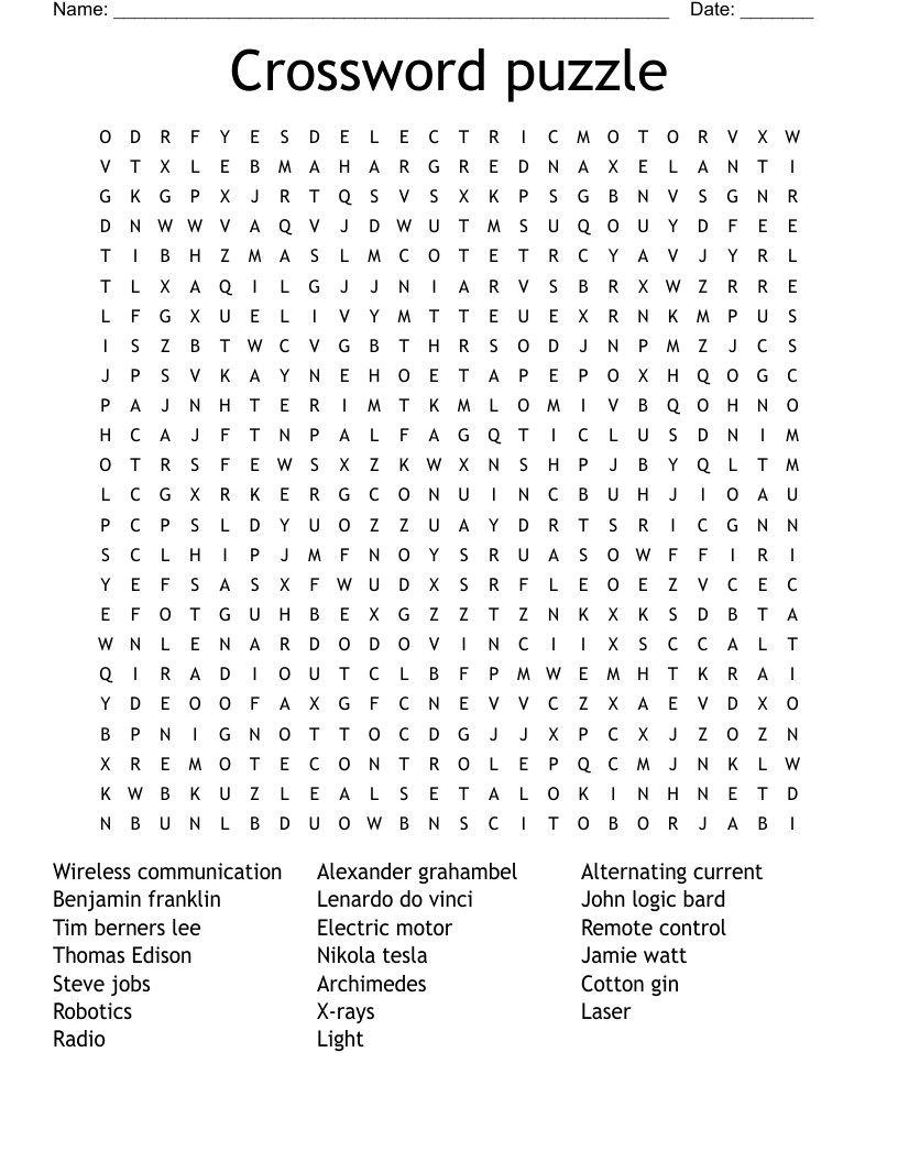 Create Printable Word Search Puzzles Free