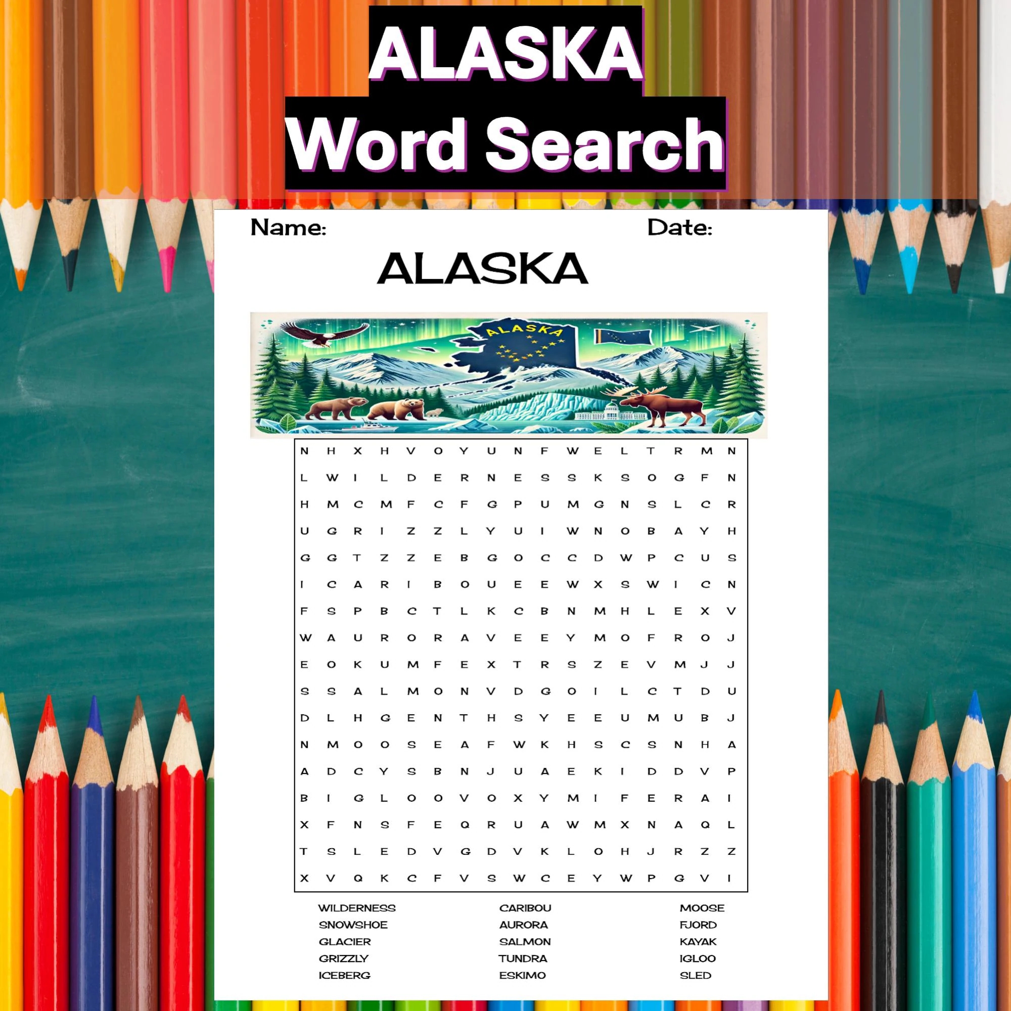 Cruise Word Search Etsy