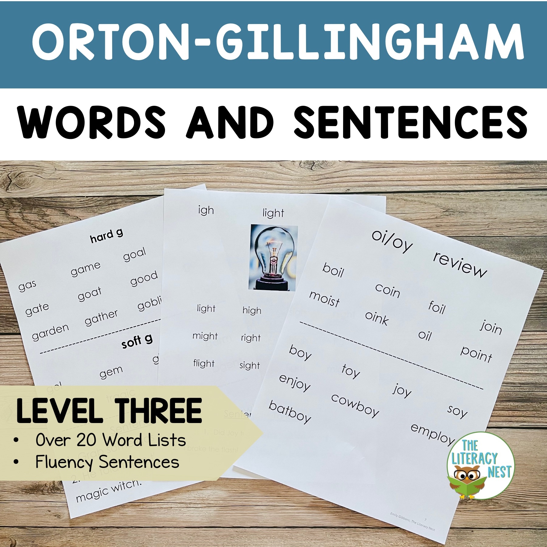 Decodable Word Lists Sentences For Orton Gillingham Lessons Level 3 The Literacy Nest