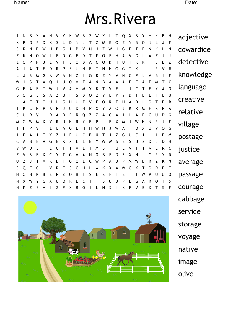 Detectives Word Search WordMint