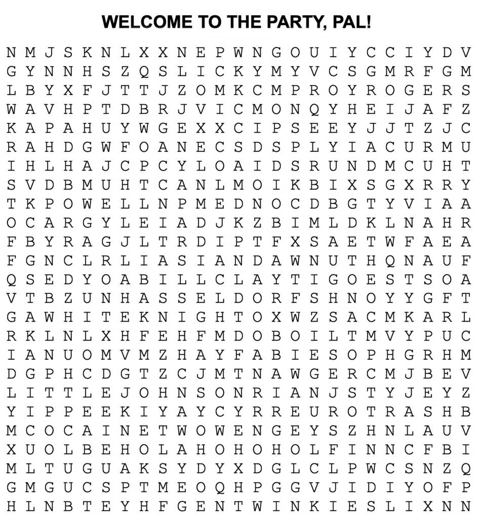 Hard Christmas Word Search Printable Free
