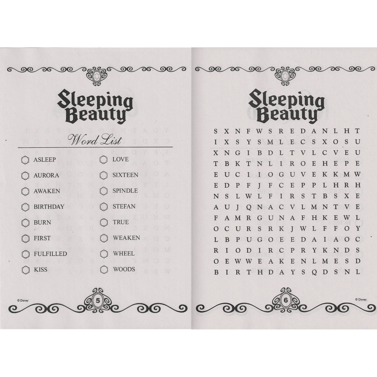 Printable Word Search For Kids Disney