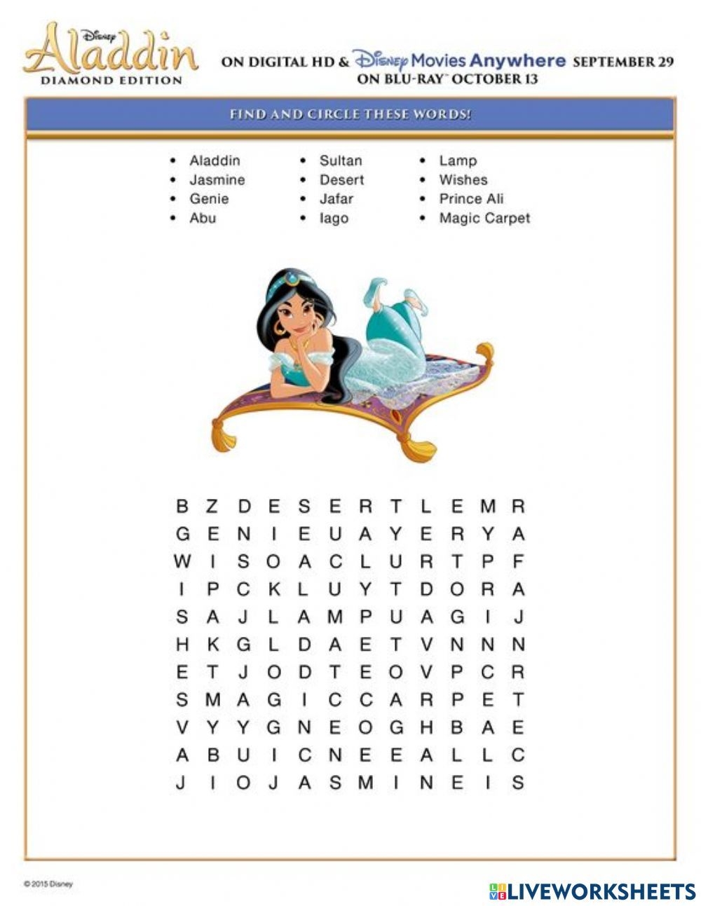 Disney Word Search Best Coloring Pages For Kids Disney Word Search Disney Word Kids Word Search
