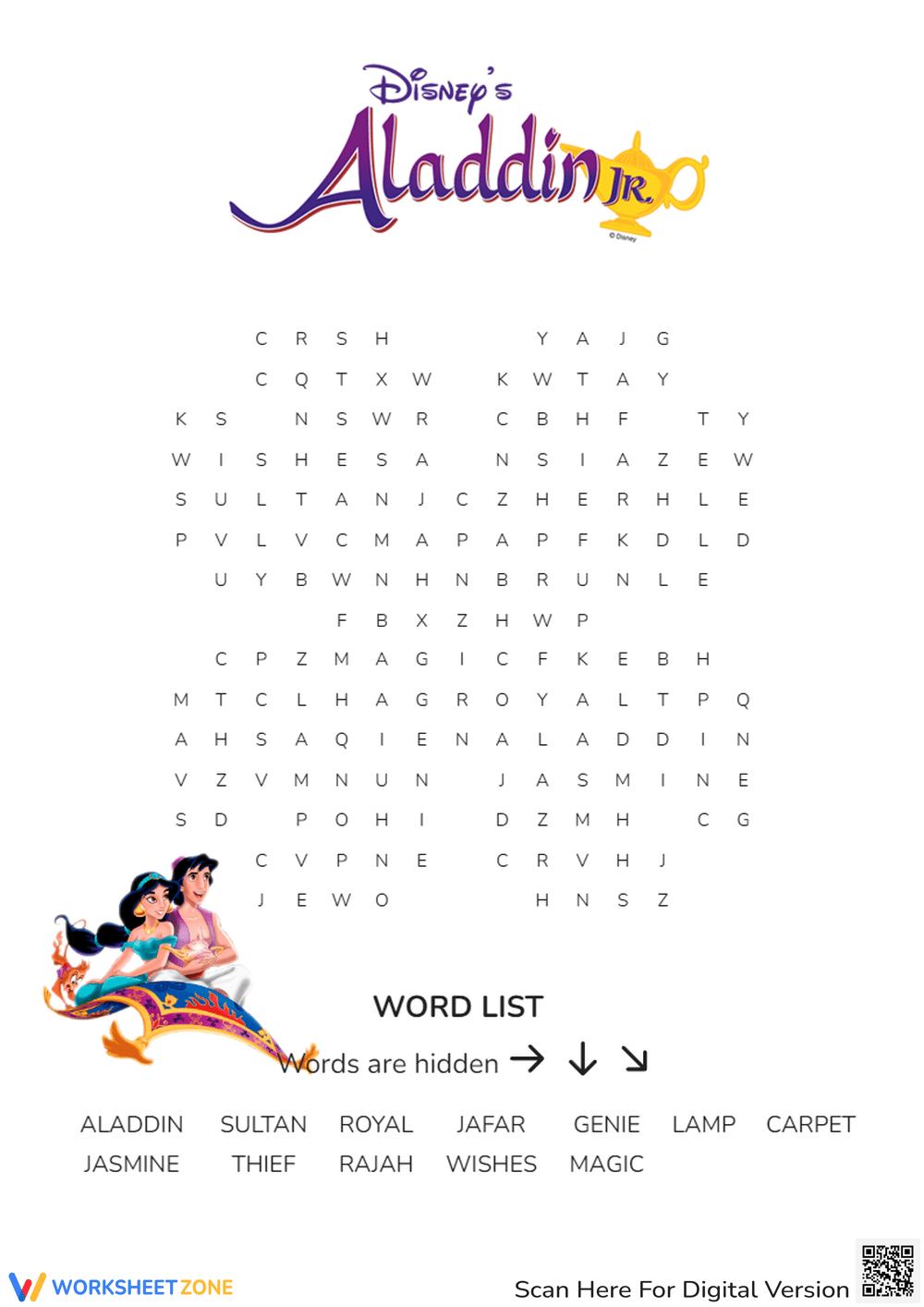 Disney Word Search