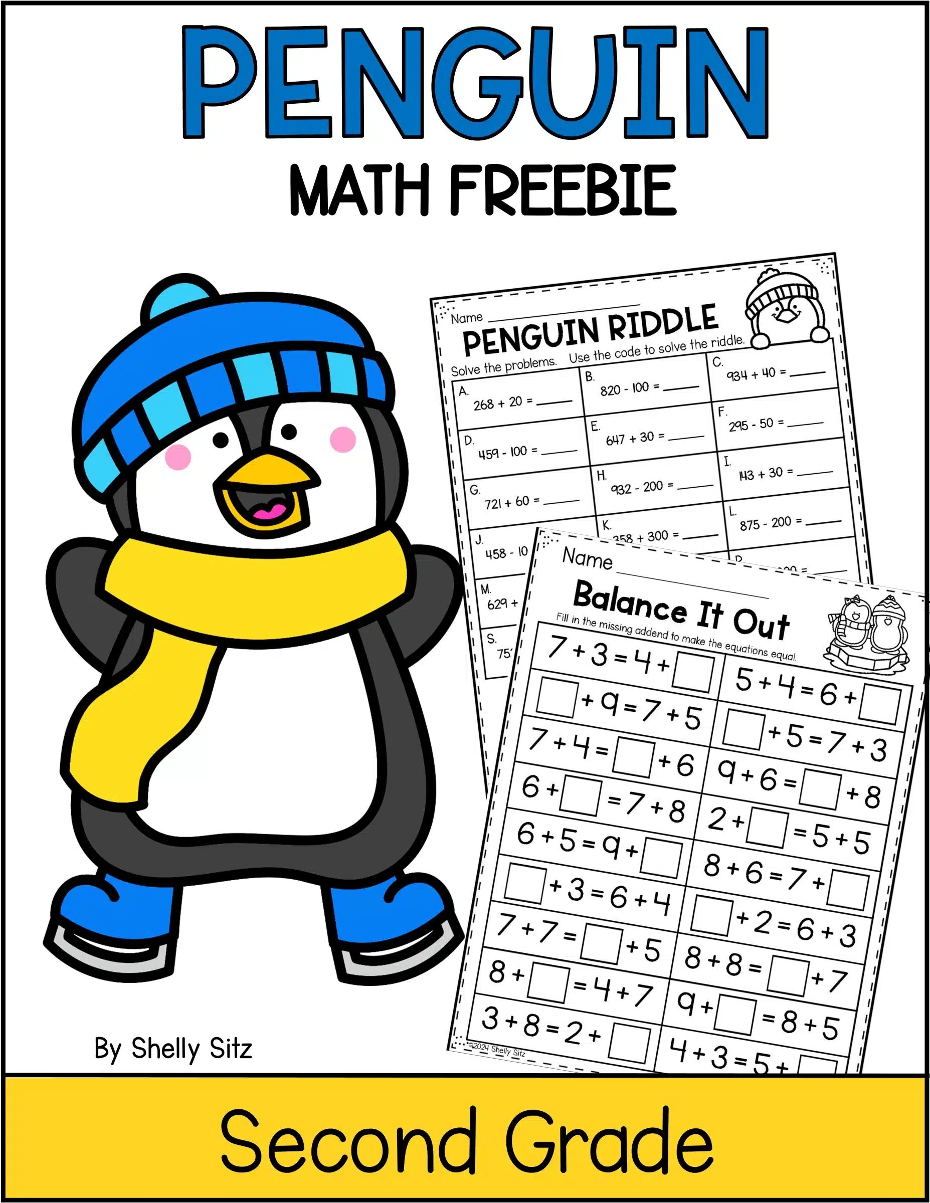 Printable Penguin Word Search Second Grade