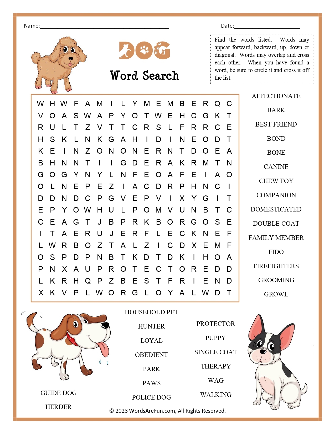 Doggy Search Clearance