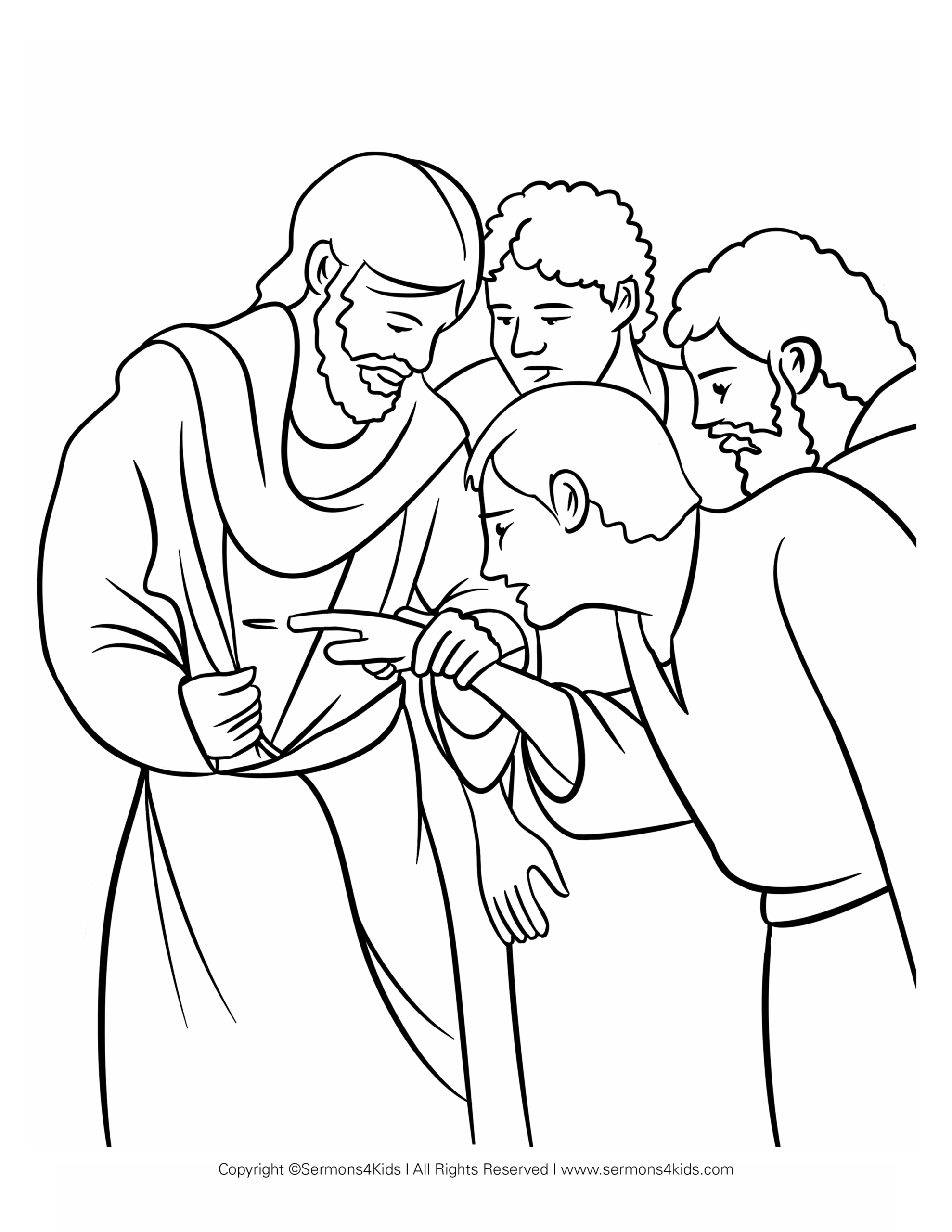 Free Printable Doubting Thomas Word Search