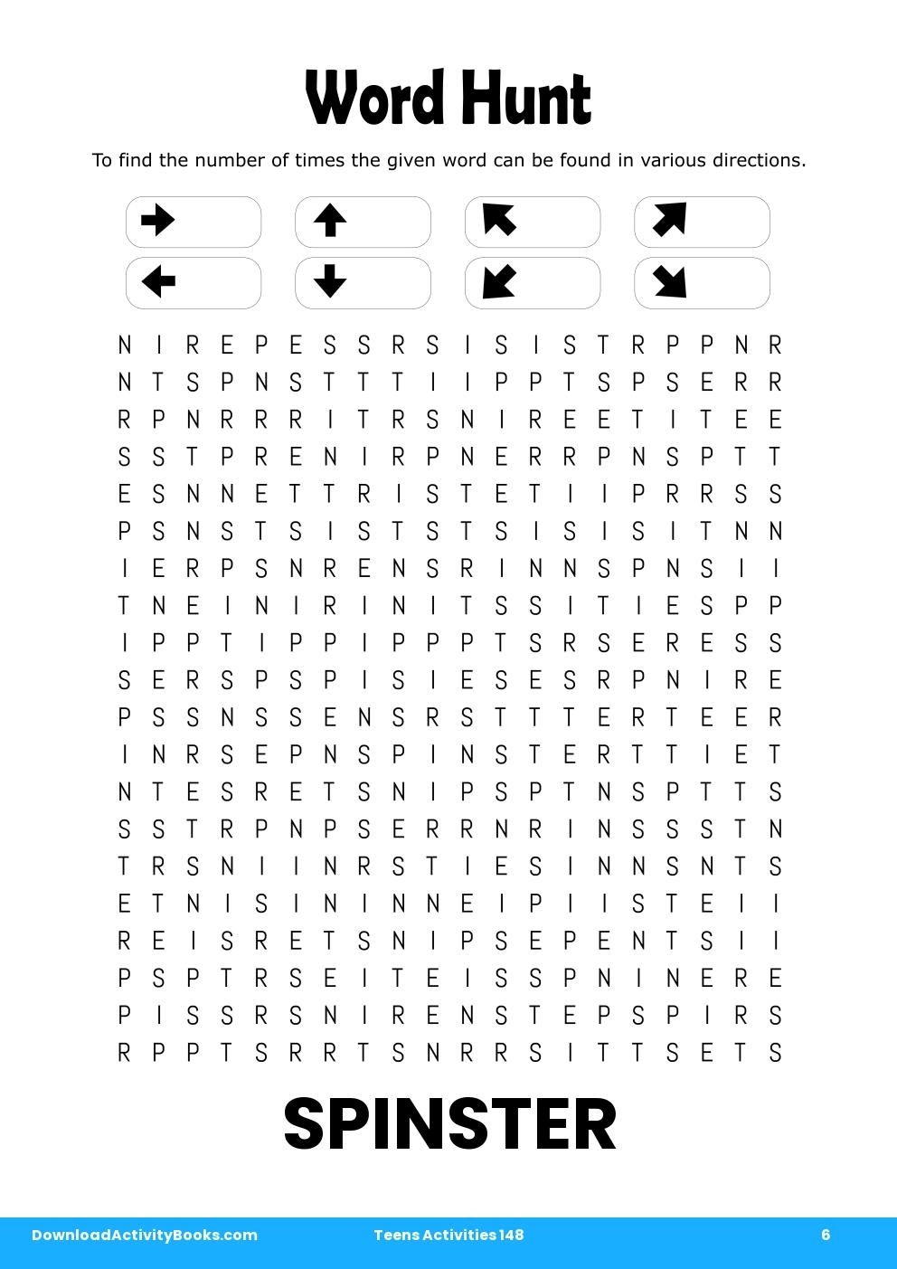 Download Word Hunt In Teens Activities 148