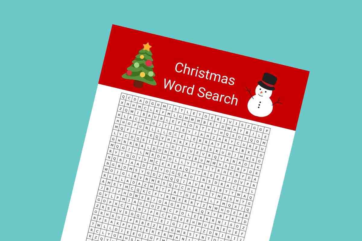 Kids Christmas Word Search Printable Free Kids Christmas Word Search Printable Free