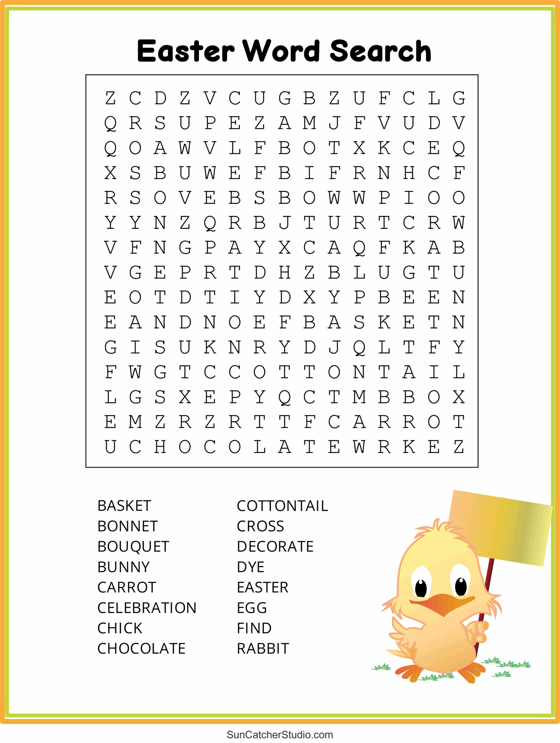 Free Printable Word Search For 6th Grade