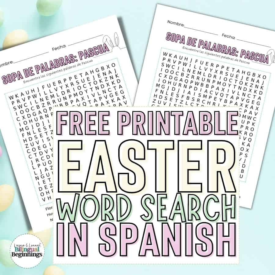Free Printable Easter Word Search For Adults