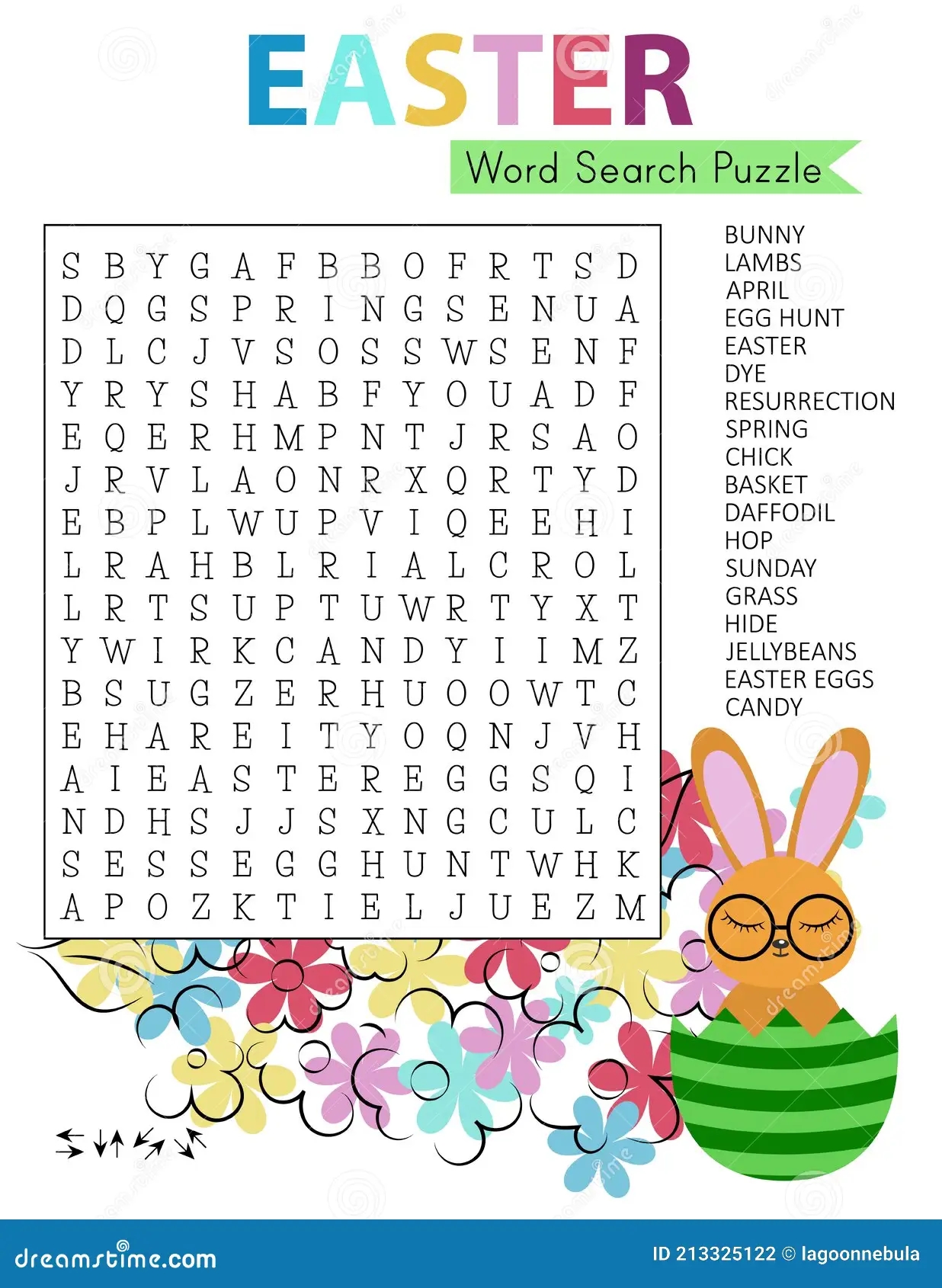Printable Palm Sunday Word Search