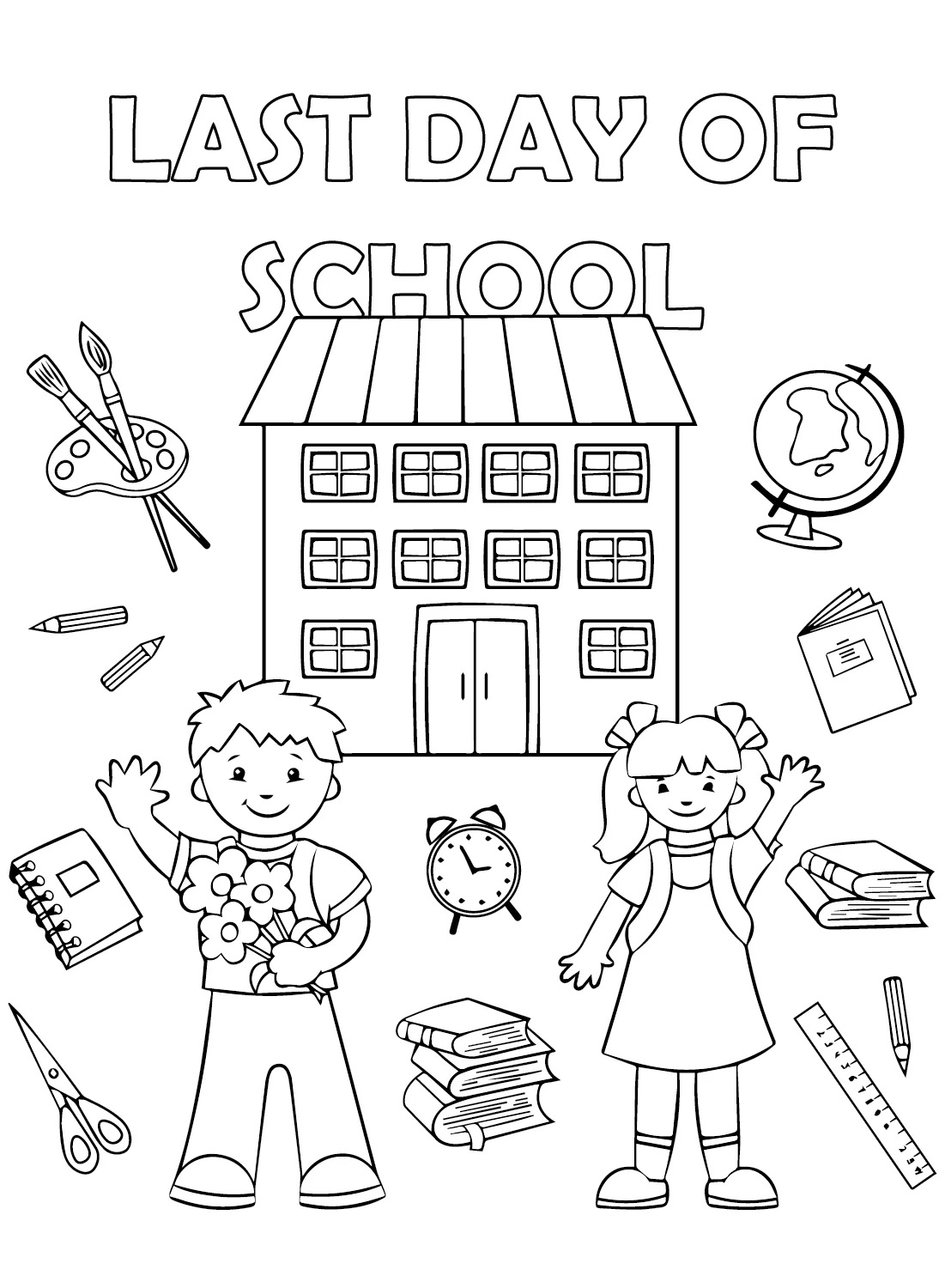End Of The School Year Word Search Printable Word Search Maker